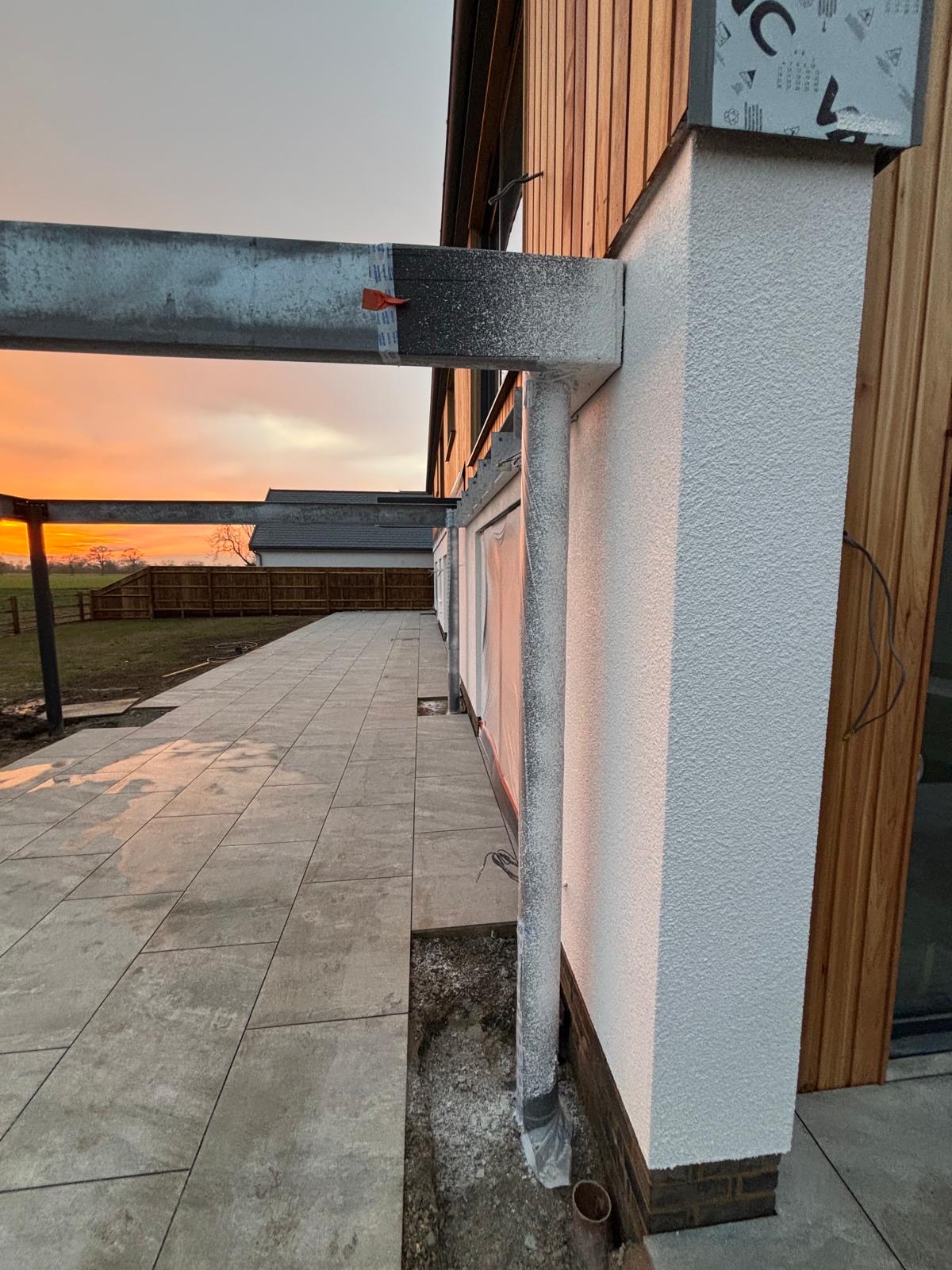 Silicone Render in Tibenham 2