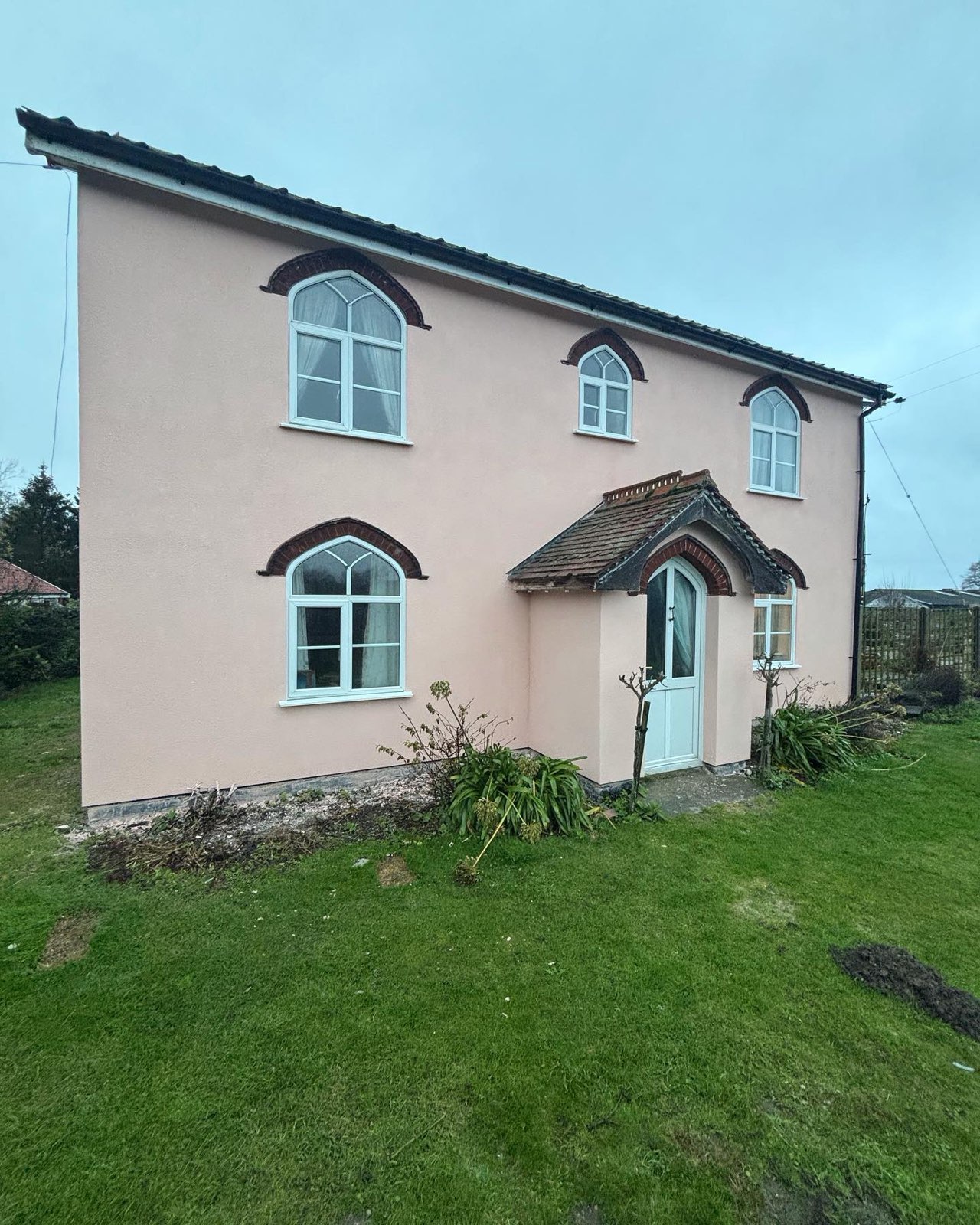 Silicone Render in Pulham St Mary, image 1
