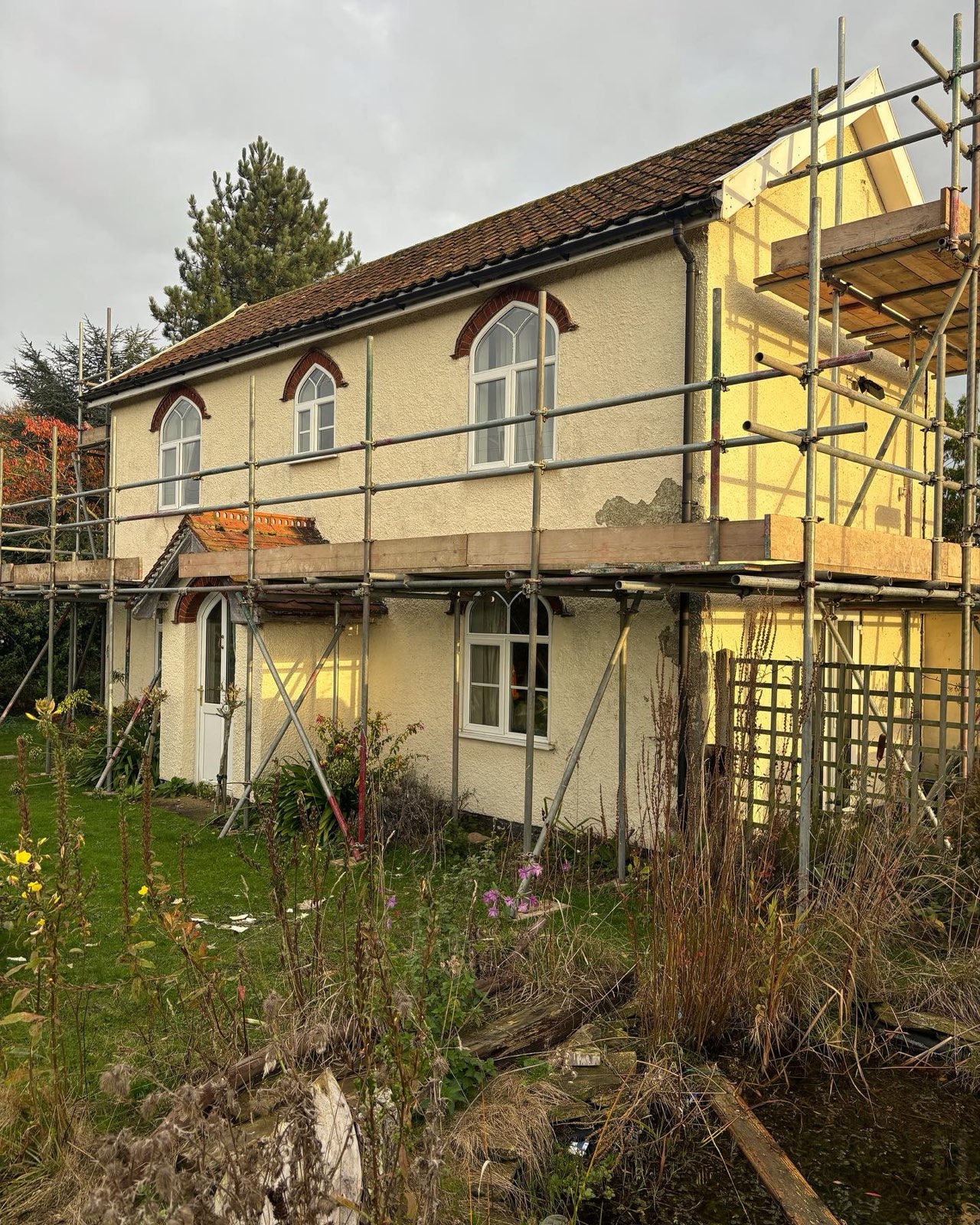 Silicone Render in Pulham St Mary, image 7