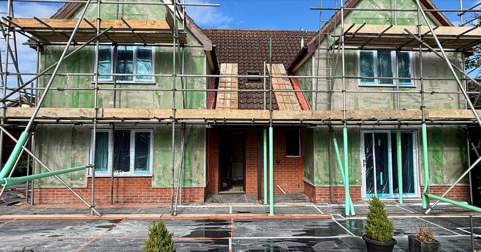 Silicone Render in Bunwell, image 4