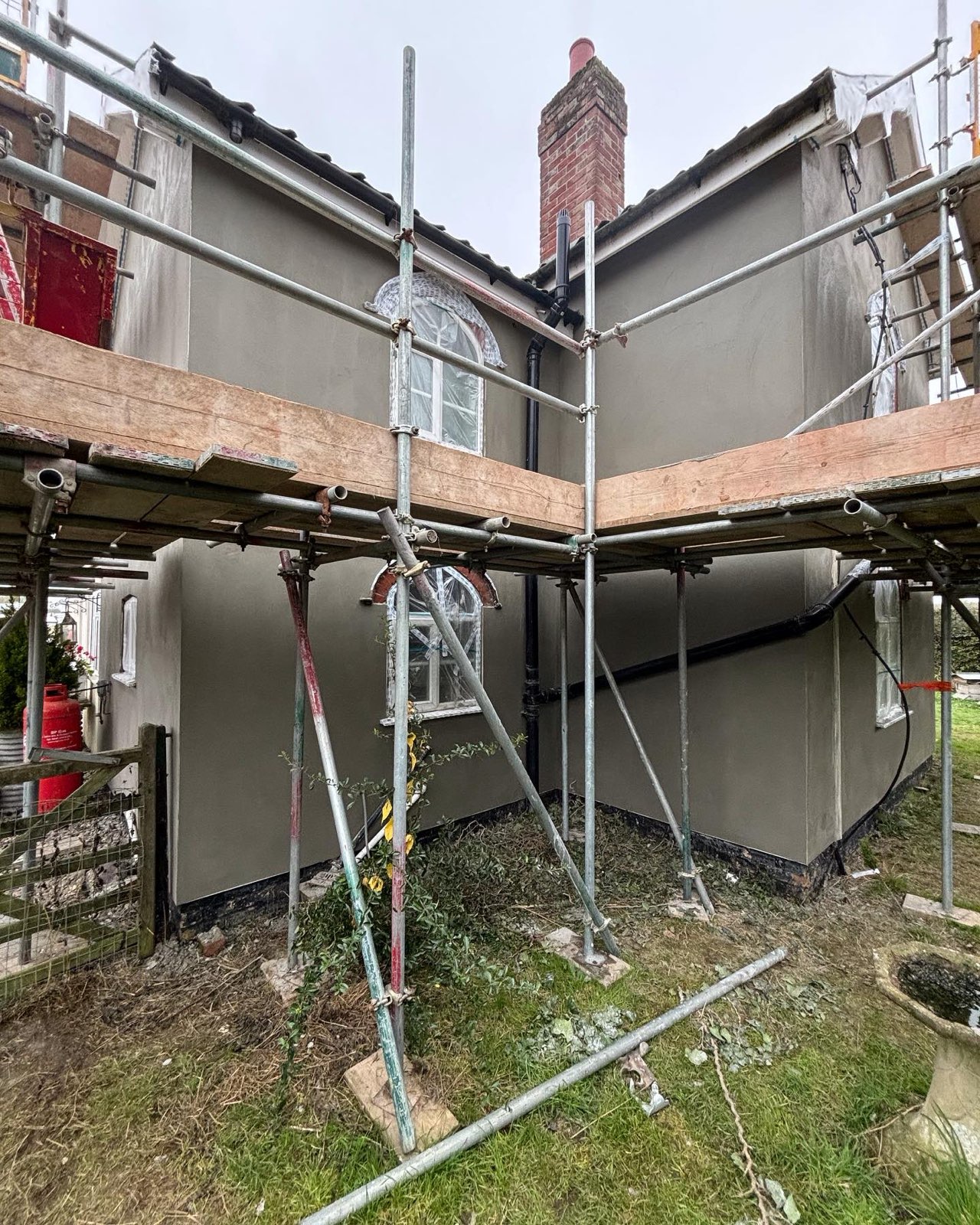 Silicone Render in Pulham St Mary, image 4