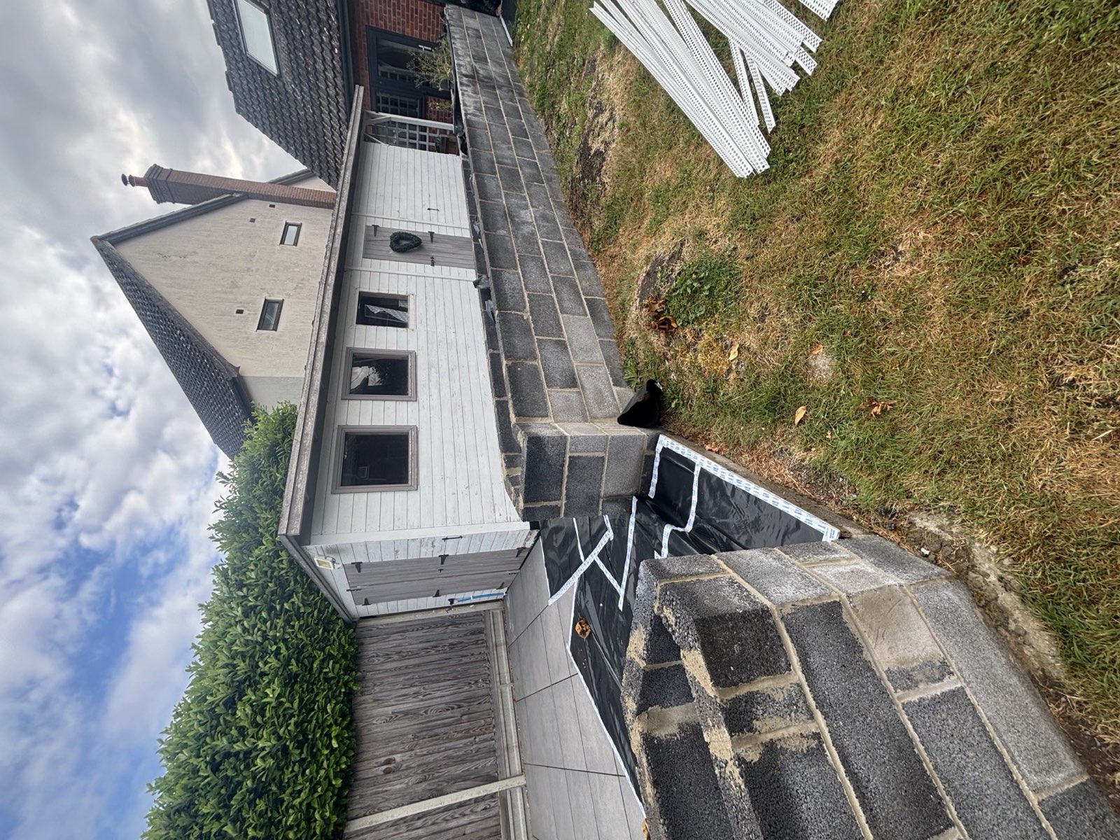 Silicone Render in Pulham - Garden Wall, image 15
