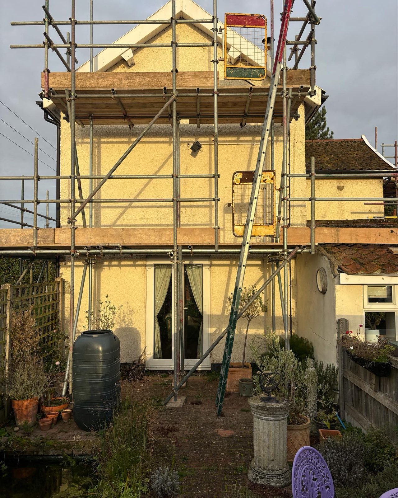 Silicone Render in Pulham St Mary, image 10