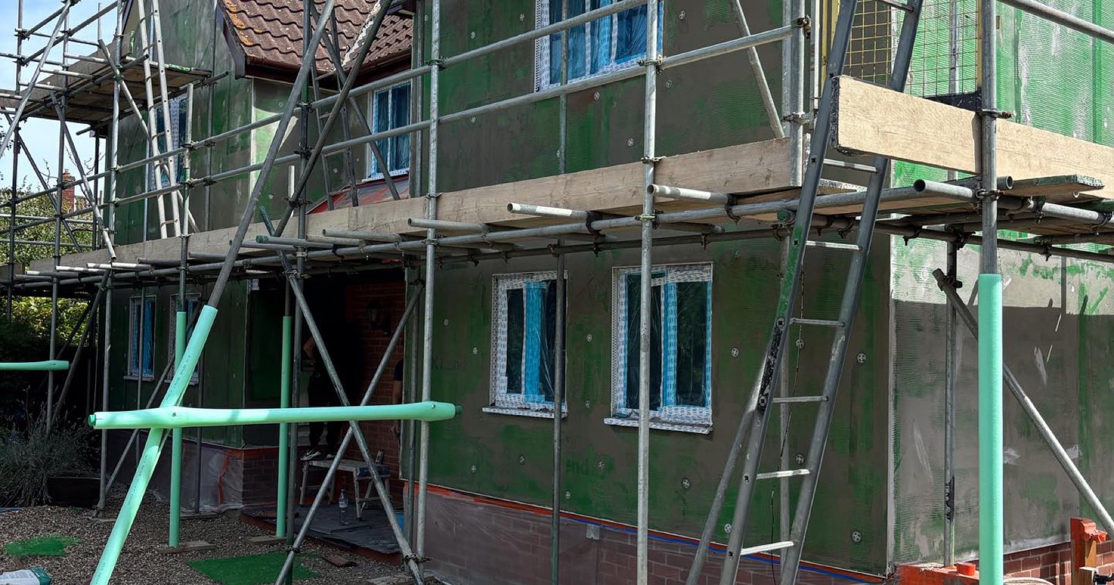 Silicone Render in Bunwell, image 2