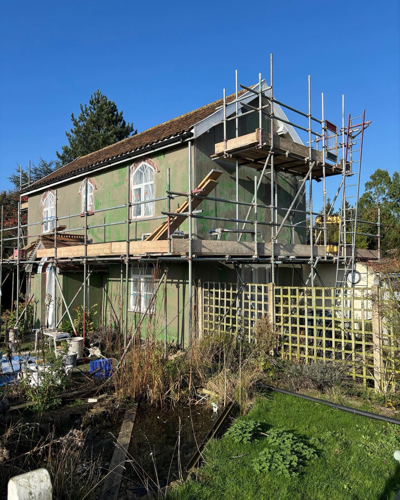 Silicone Render in Pulham St Mary, image 6