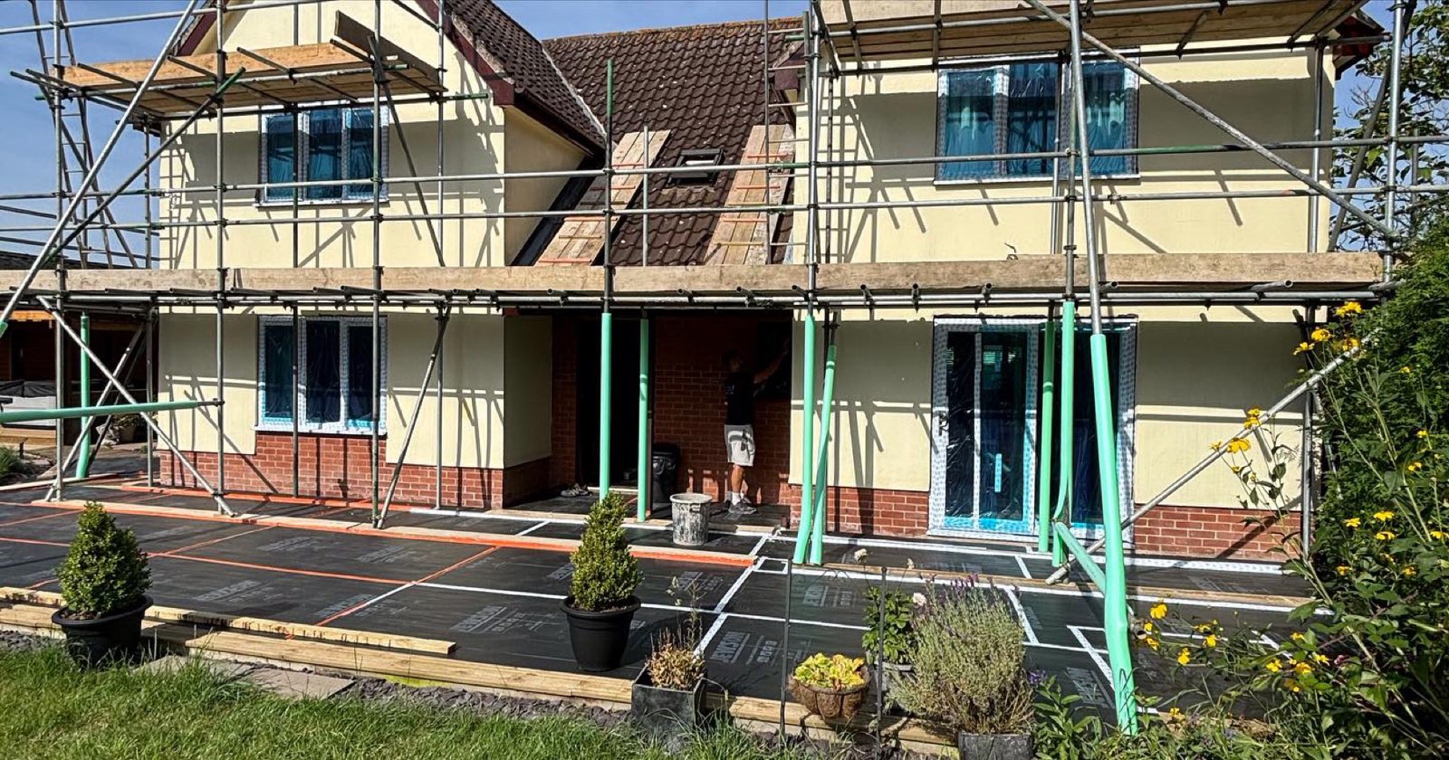 Silicone Render in Bunwell, image 6